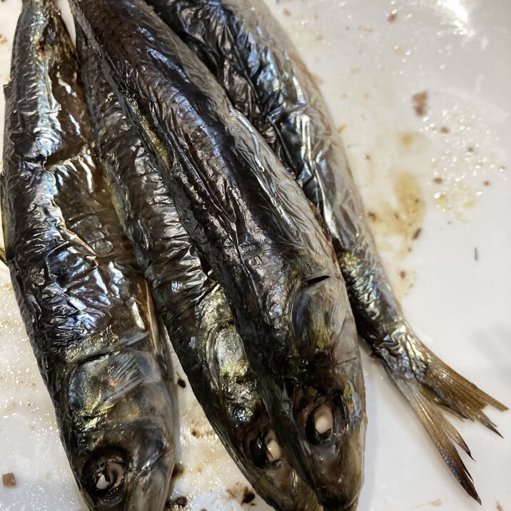 ウルメイワシのだし醤油焼き